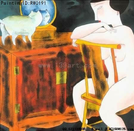 人物油画中式人物油画人物
