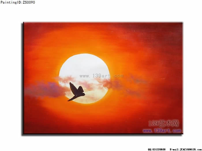 装饰油画装饰油画任我飞翔